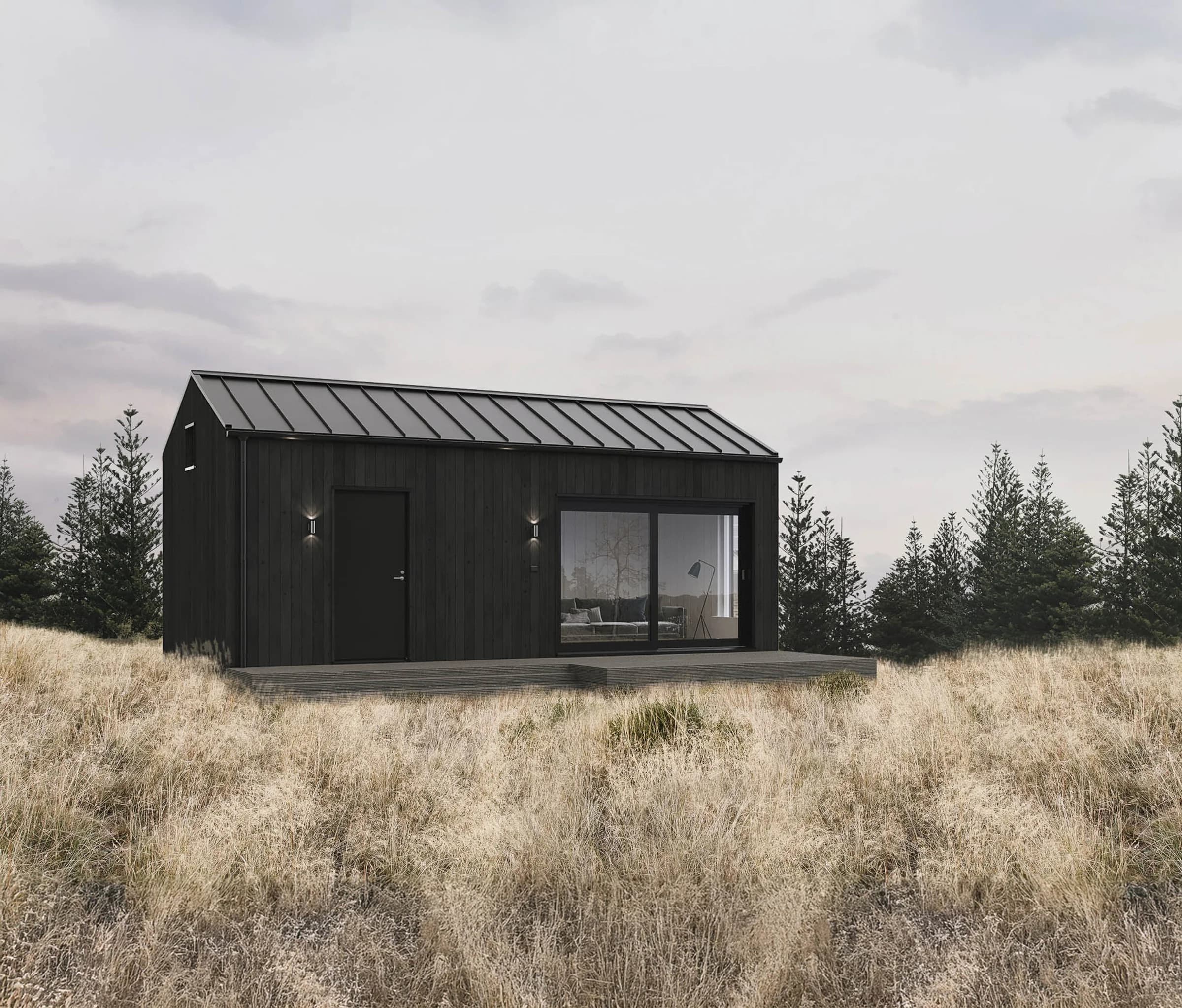 Tiny Housing: Marge verdoppelt durch Positionierung.